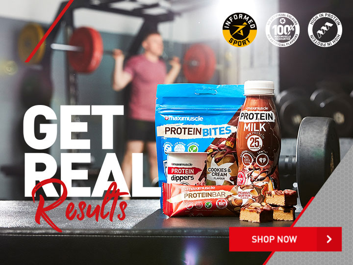 Get Real with Maximuscle - Real Fruit and Natural Flavours