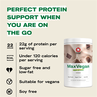 MaxVegan Protein Powder - Chocolate - Short DatedAlternative Image2