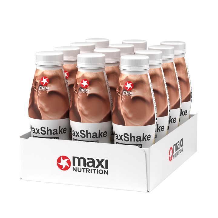 Chocolate MaxShake Protein Milk 12 x 330ml