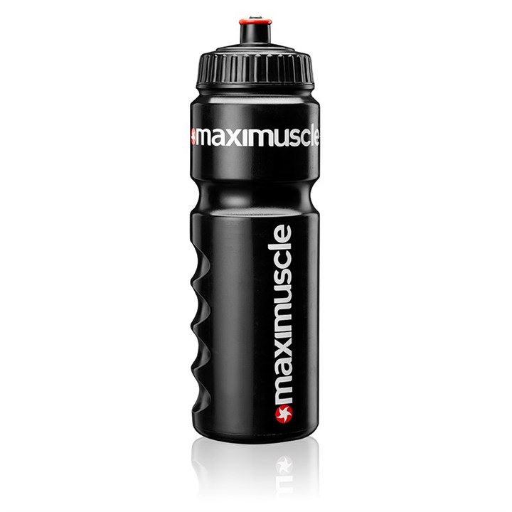 Maximuscle Bio-Based Sports Water Bottle 750ml in Black