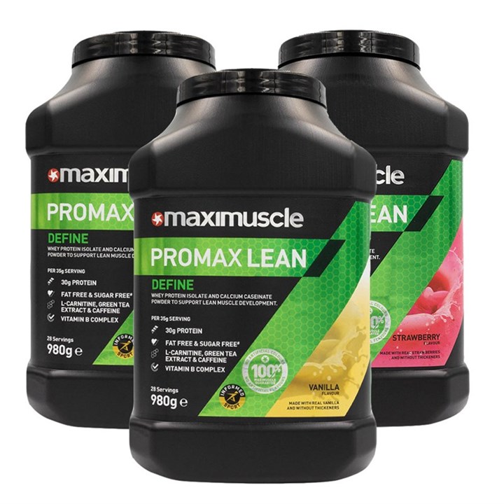 Maximuscle Promax Lean Protein Powder 3 x 980g Tubs Bundle