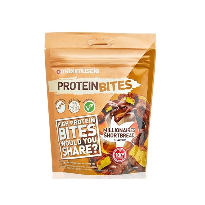 Protein Bites 6 x 110g - Millionaires Shortbread (BBE )