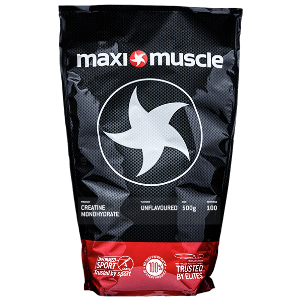 Maximuscle Creatine Monohydrate 500g Pouch - Unflavoured