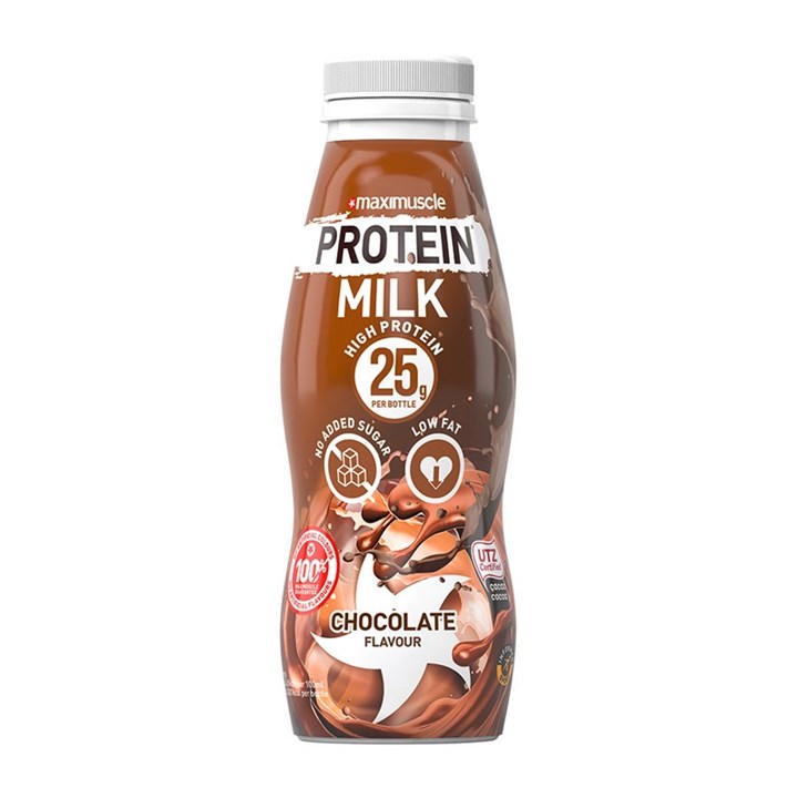Chocolate Protein Milk 330ml (Individual Bottle) - BBE: 22/11/22