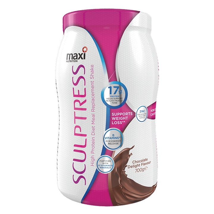 Sculptress Meal Replacement Shake 700g Tub - Chocolate Delight