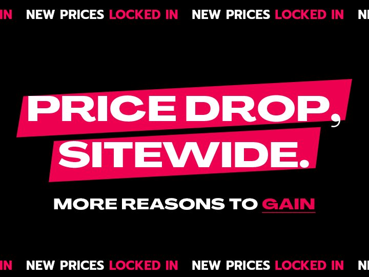 PRICE DROP SITEWIDE - MOBILE